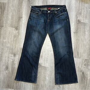 Lucky Brand Blue Flare Wide Leg Jeans